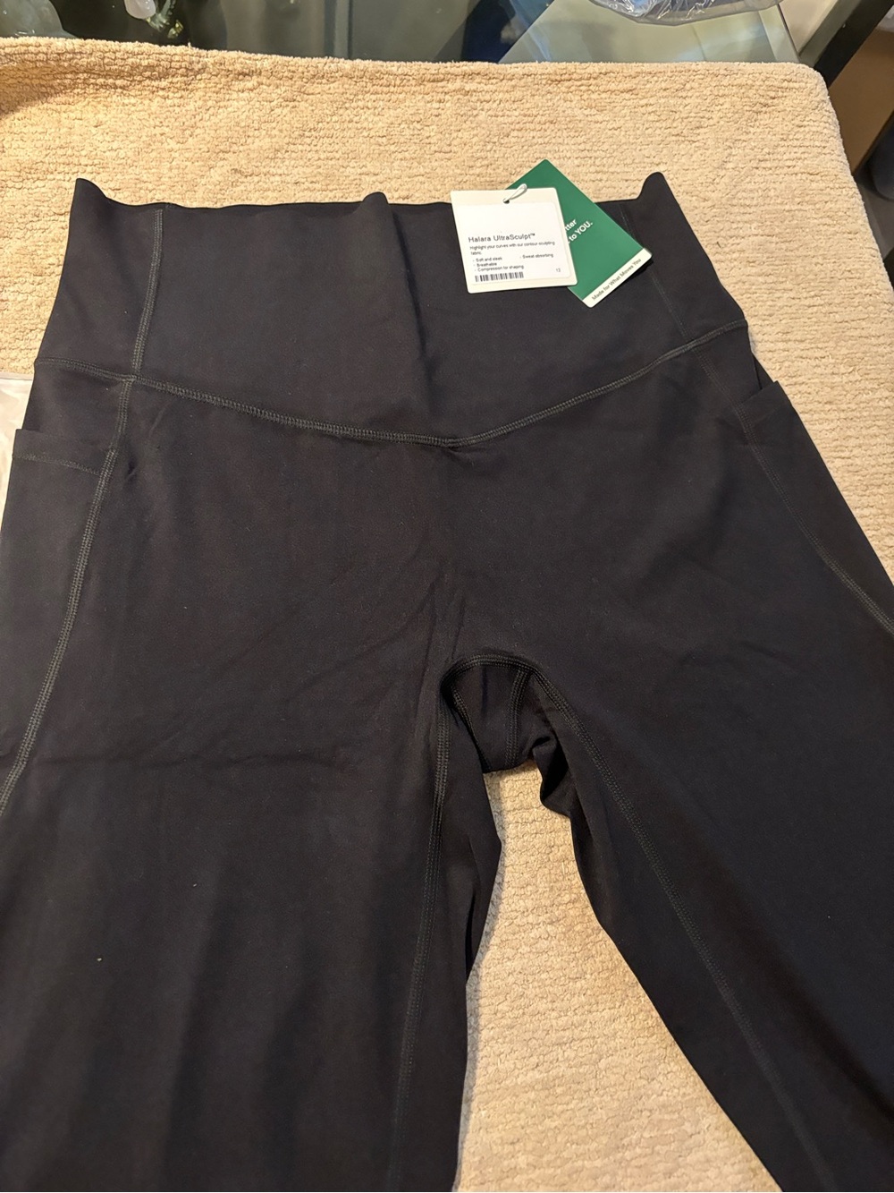 HALARA Black Full-Length Leggings - Picture 2 of 7